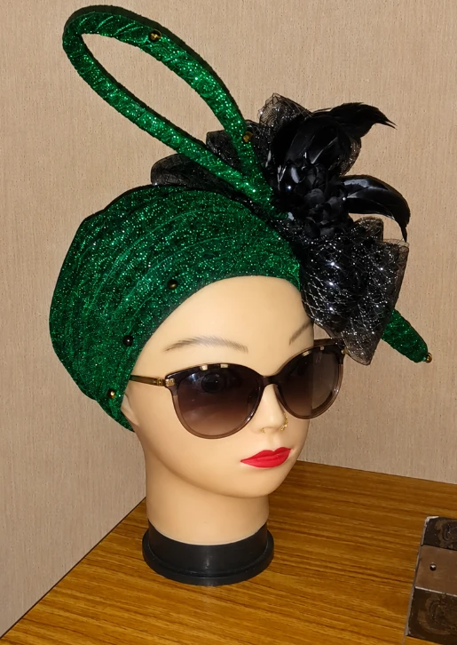 Royal Turban Fascinator