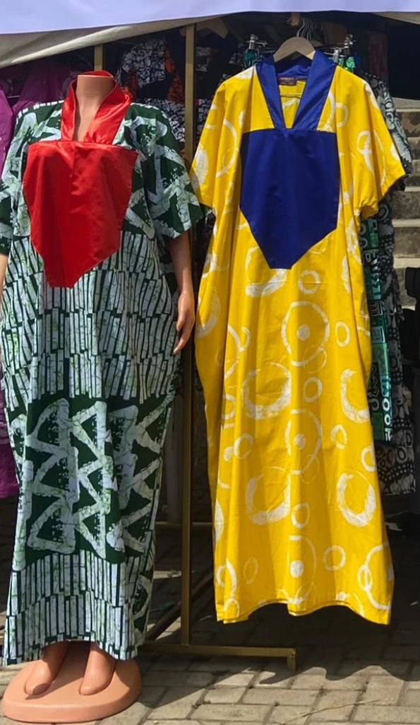 Ankara bubu gown