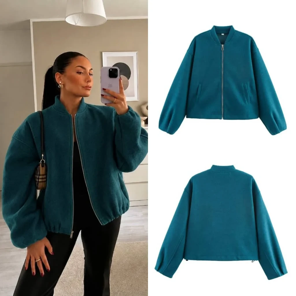 Solid Color Versatile Jacket