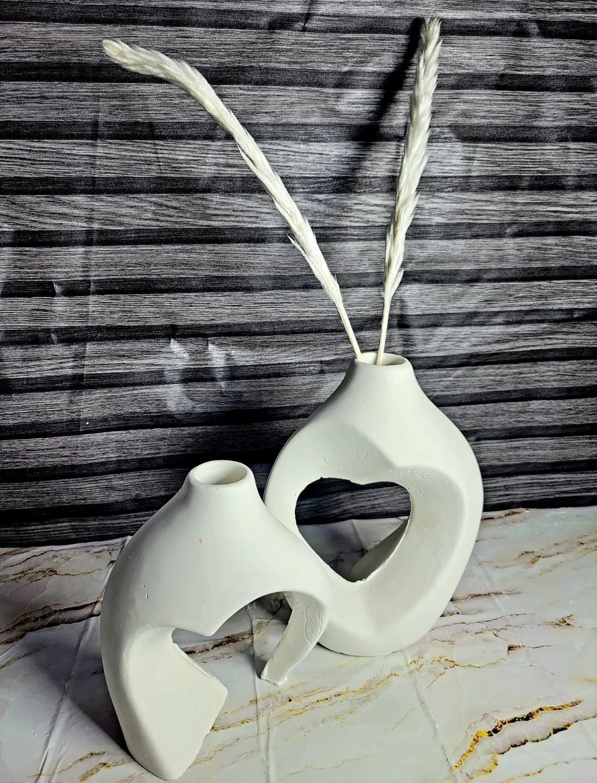 2 love Flower vase