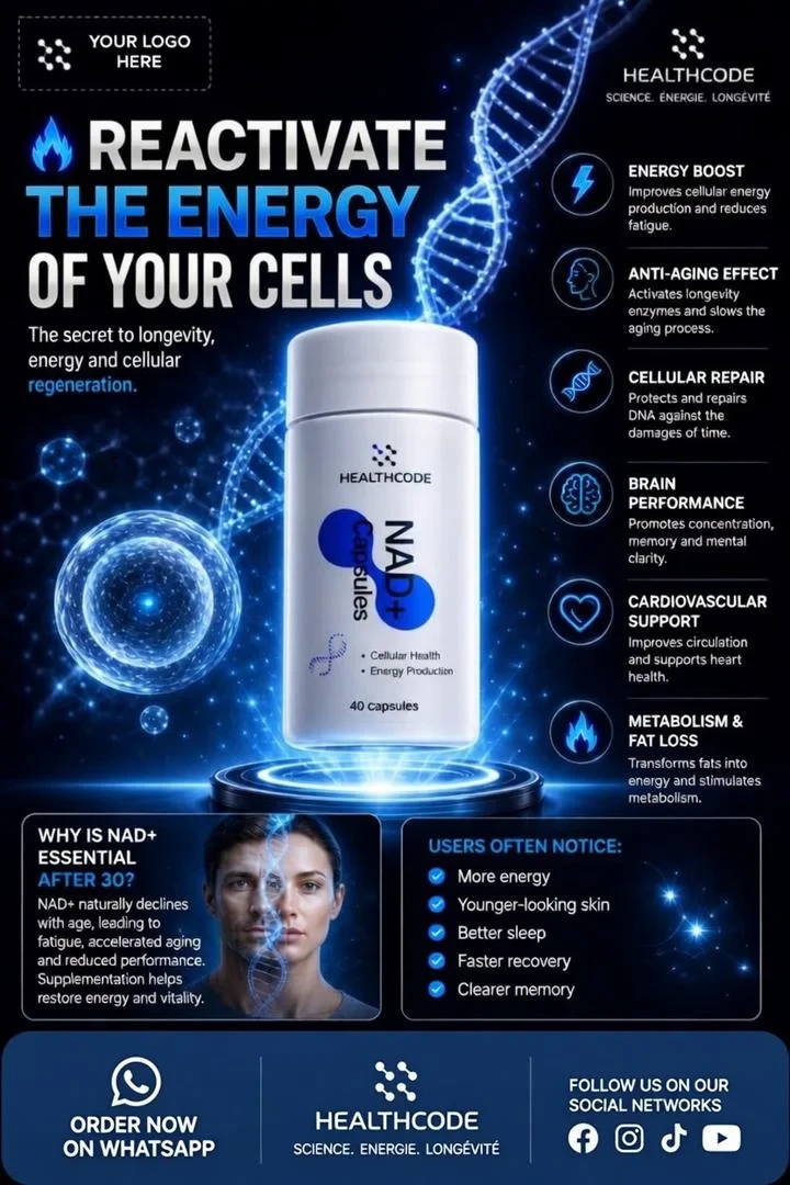Healthcode NAD + Natural product