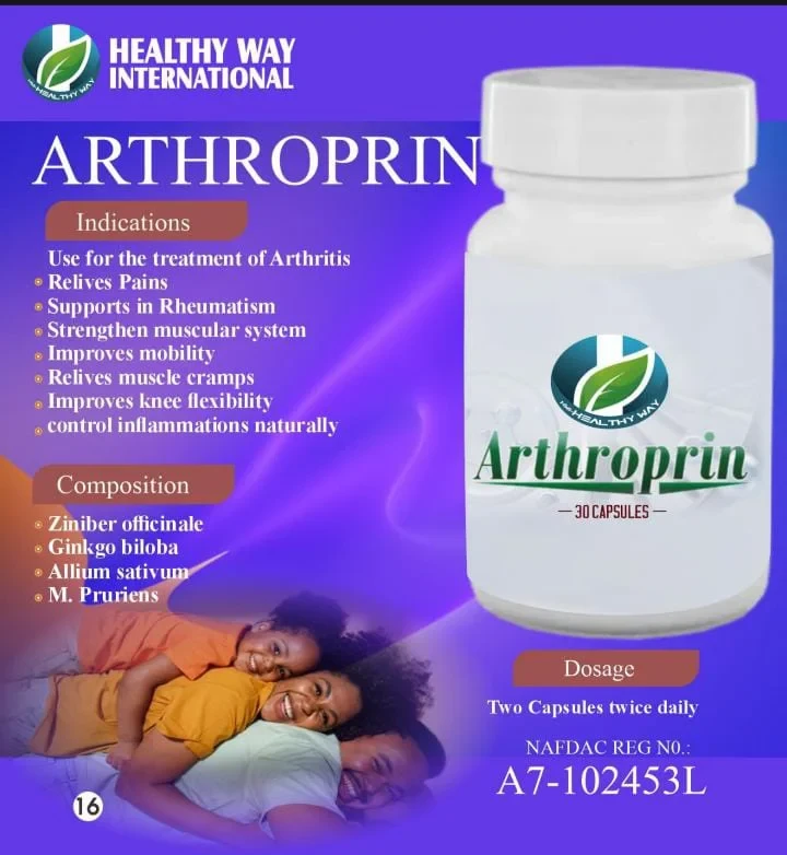 Healthyway Arthroprin Natural Herbal product