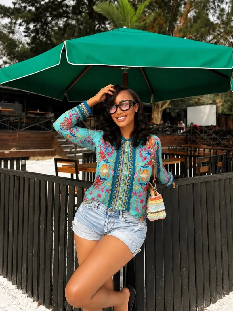 Luxury Vintage Sleeved Shirt