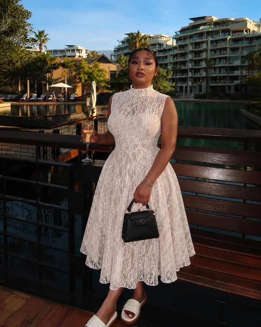 Lace Vintage Flare Dress