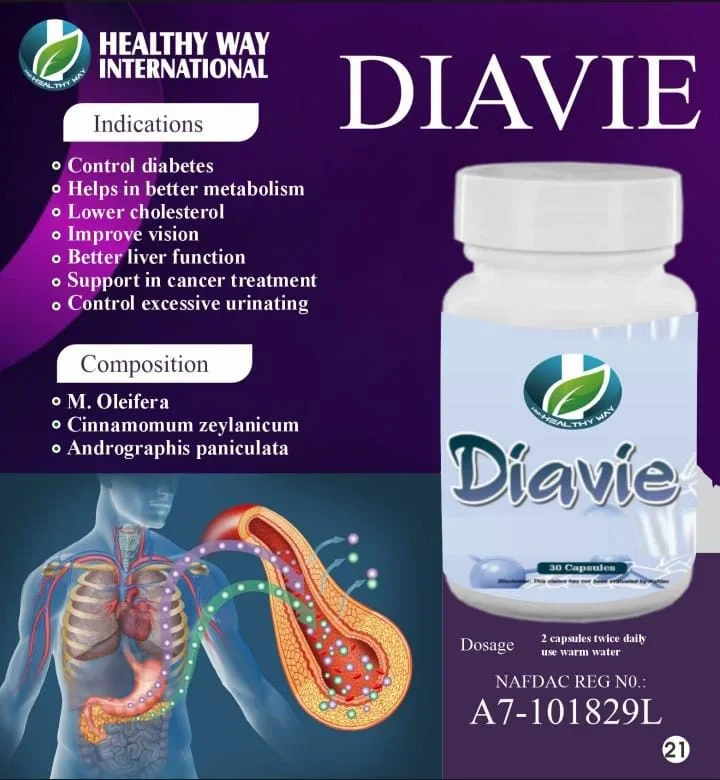 Healthyway Int.Diavie Natural health Product