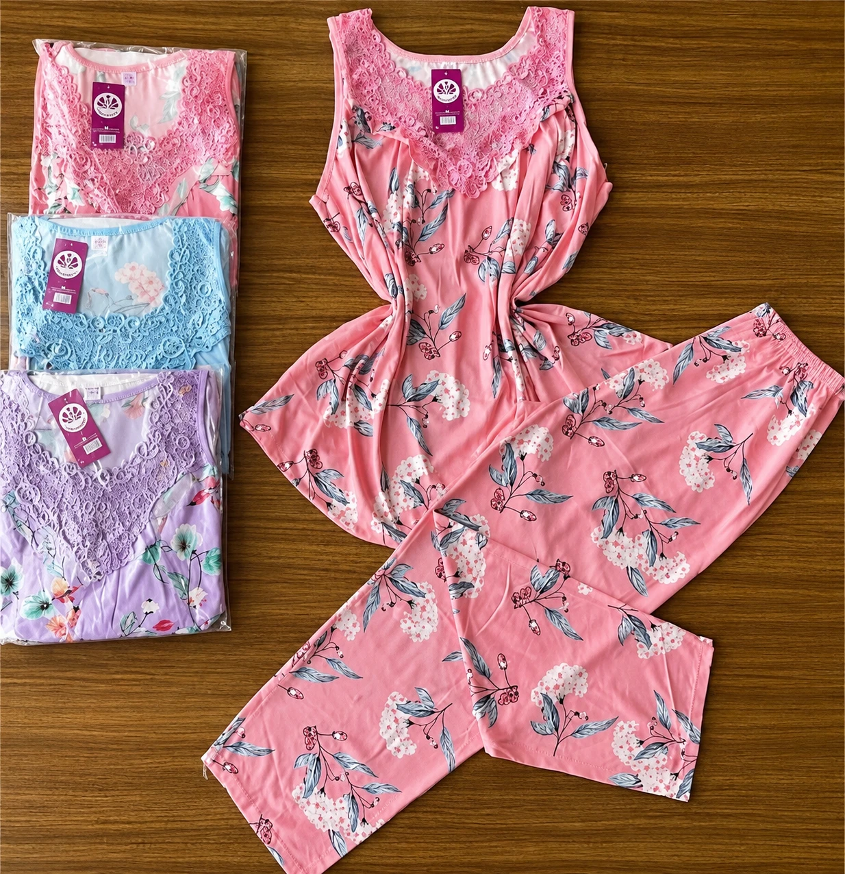 2PCS Happy nightwear